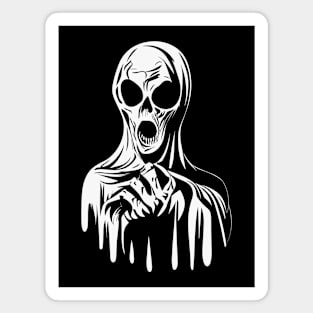 Ghost! Horror Magnet